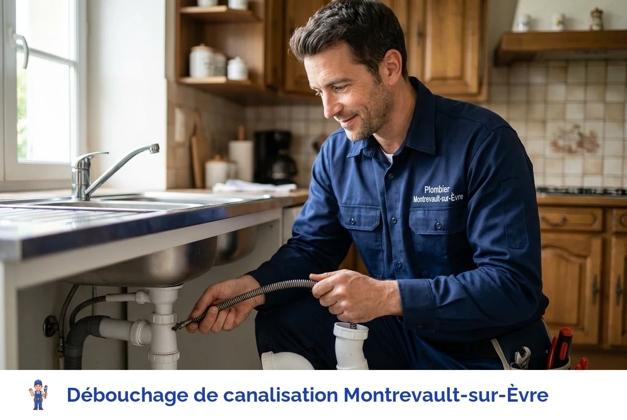 Débouchage de canalisation à Montrevault-sur-Èvre