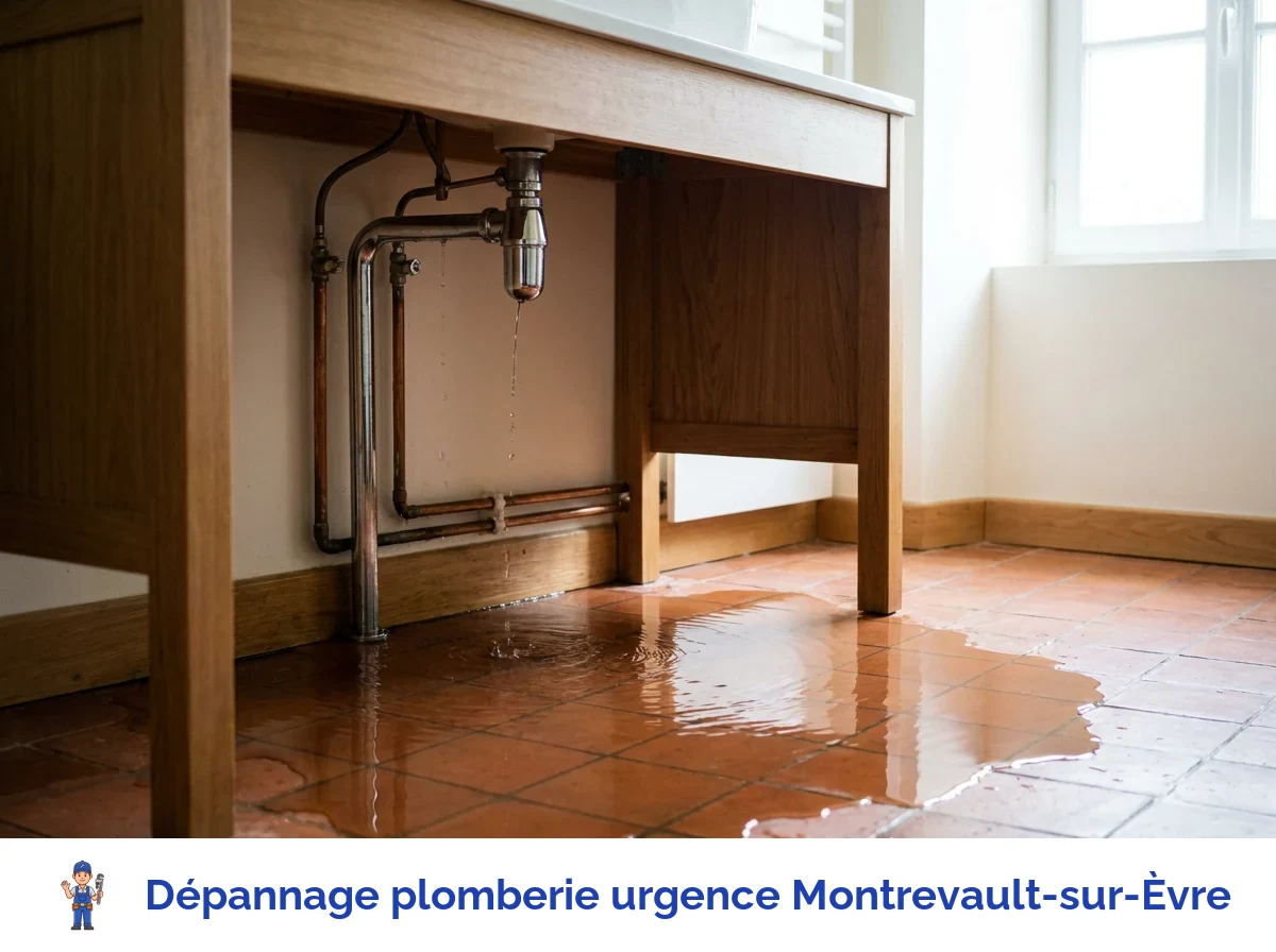 Dépannage plomberie urgence à Montrevault-sur-Èvre