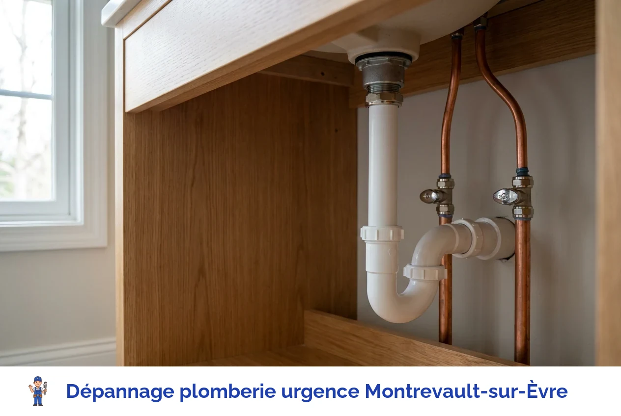 Dépannage plomberie urgence à Montrevault-sur-Èvre