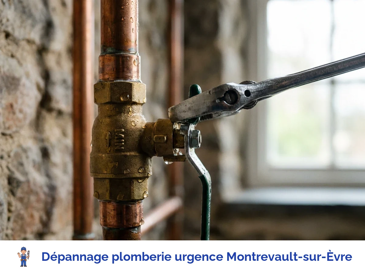 Dépannage plomberie urgence à Montrevault-sur-Èvre
