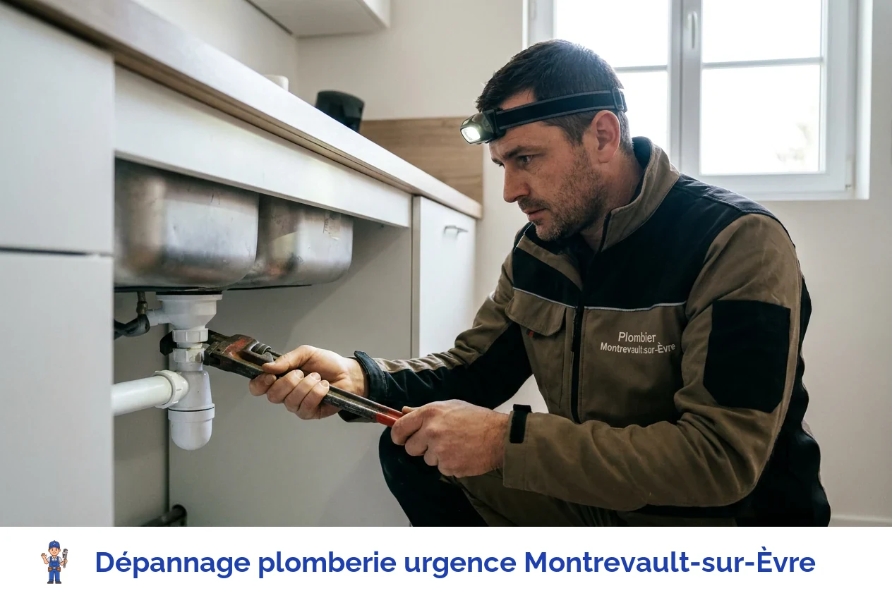 Dépannage plomberie urgence à Montrevault-sur-Èvre