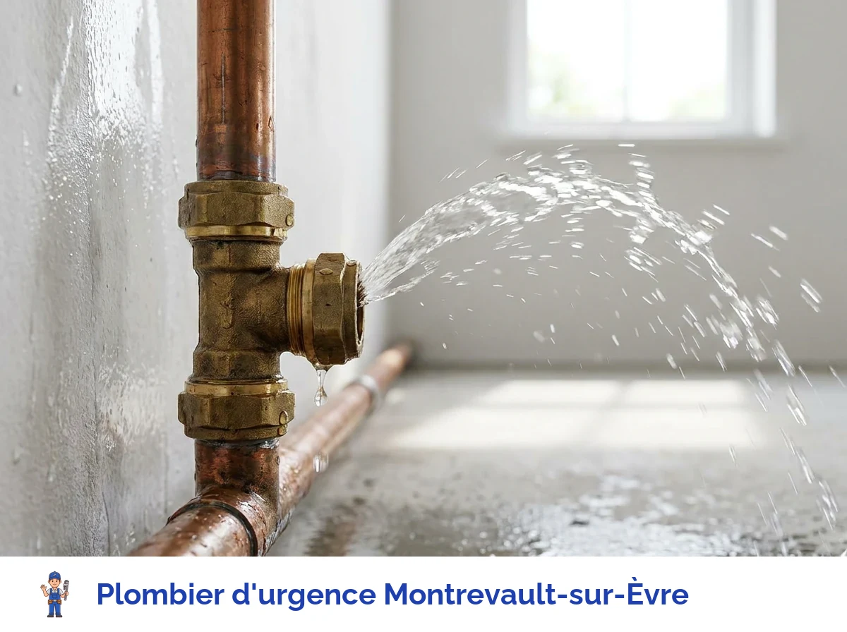 Plombier d'urgence à Montrevault-sur-Èvre