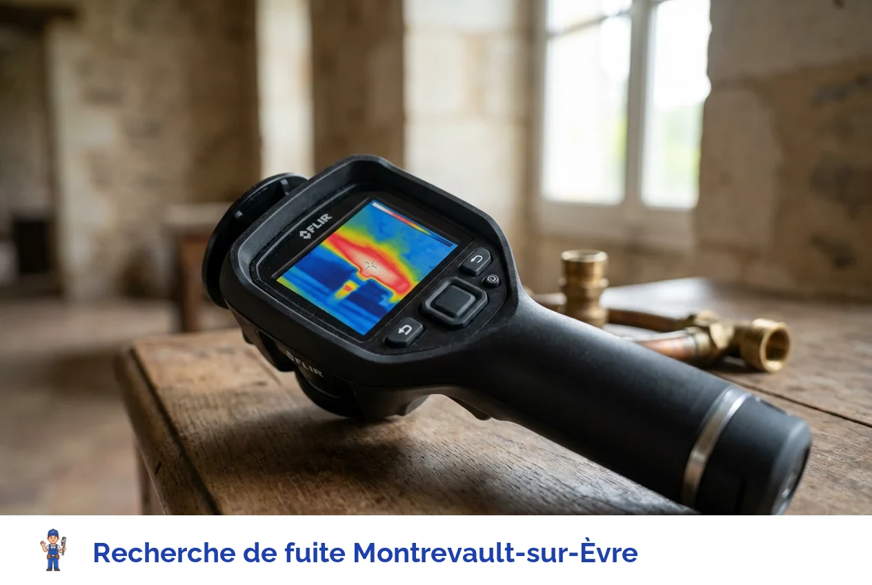 Recherche de fuite à Montrevault-sur-Èvre