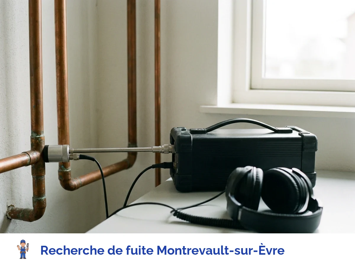Recherche de fuite à Montrevault-sur-Èvre