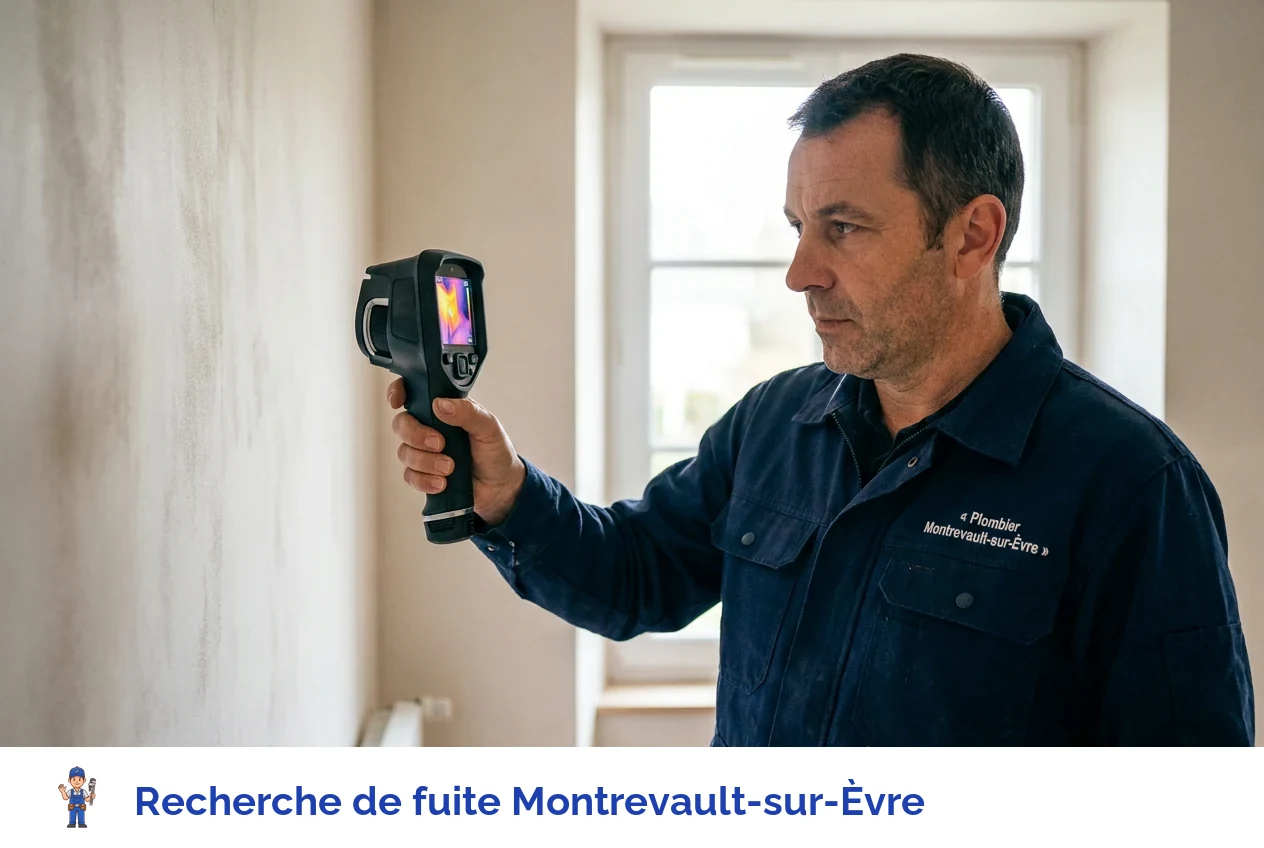 Recherche de fuite à Montrevault-sur-Èvre