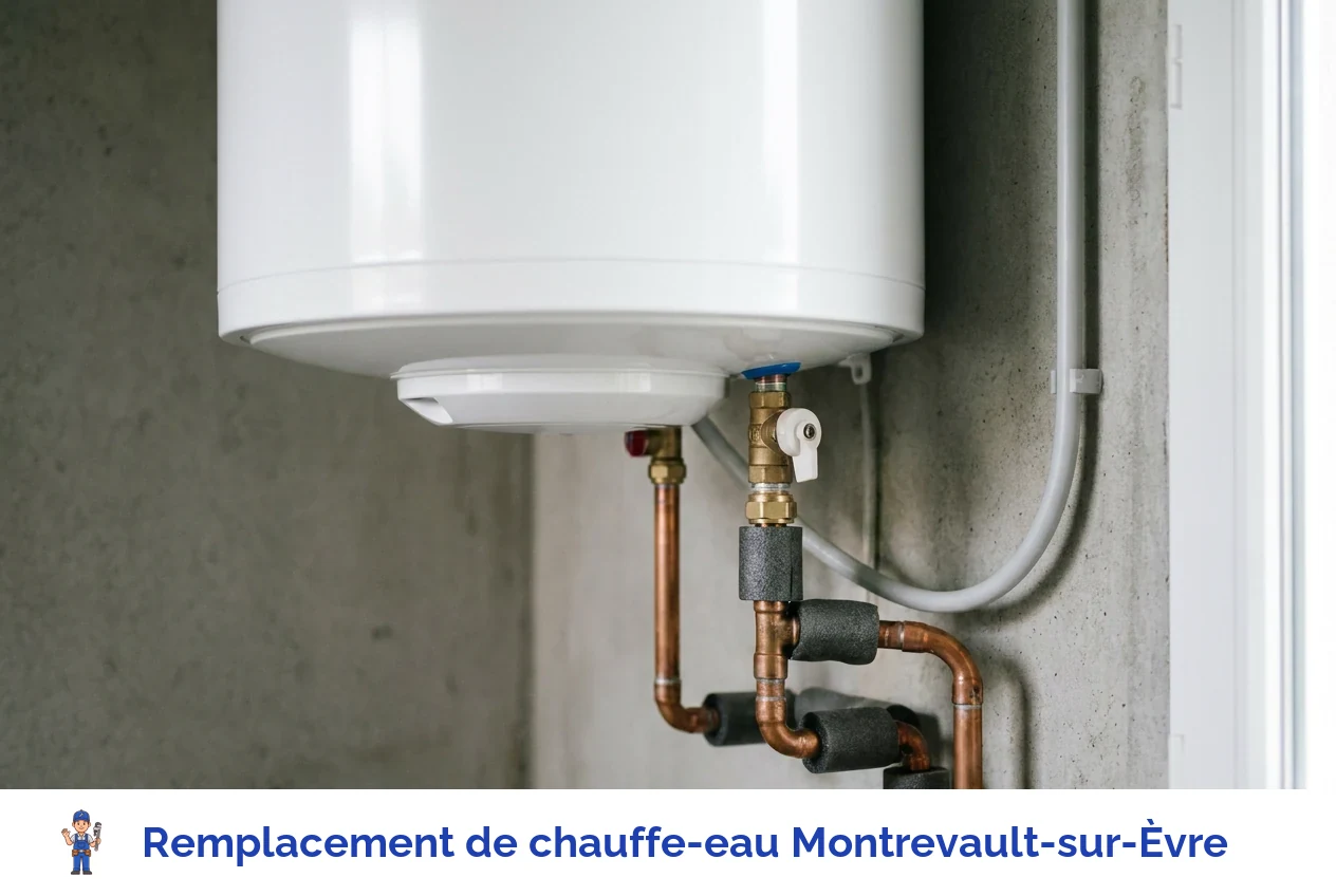 Remplacement de chauffe-eau à Montrevault-sur-Èvre