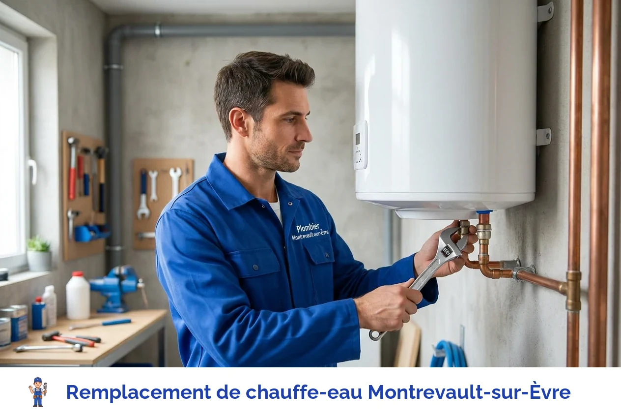 Remplacement de chauffe-eau à Montrevault-sur-Èvre